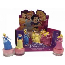 DISNEY PRINCESAS ESMALTE CON TAPA DE MUÑECA