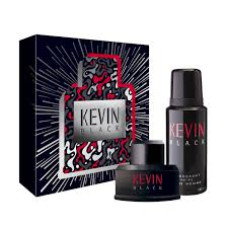 KEVIN BLACK CAJA PERFUME+DEO 