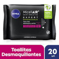 NIVEA TOALLITAS DESMAQUILLANTES X 25