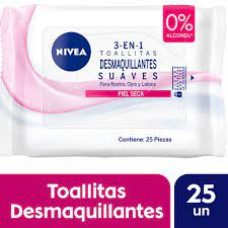 NIVEA TOALLITAS DESMAQUILLANTES X 25