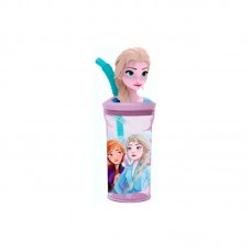 VASO CON FIGURA 3D FROZEN ART.058