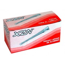 XZN PINZAS LARGAS DE ALUMINIO X 100